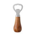 Wooden Bottle Opener – Solid Wood & Stainless Steel Bottle Opener Babs 1pc