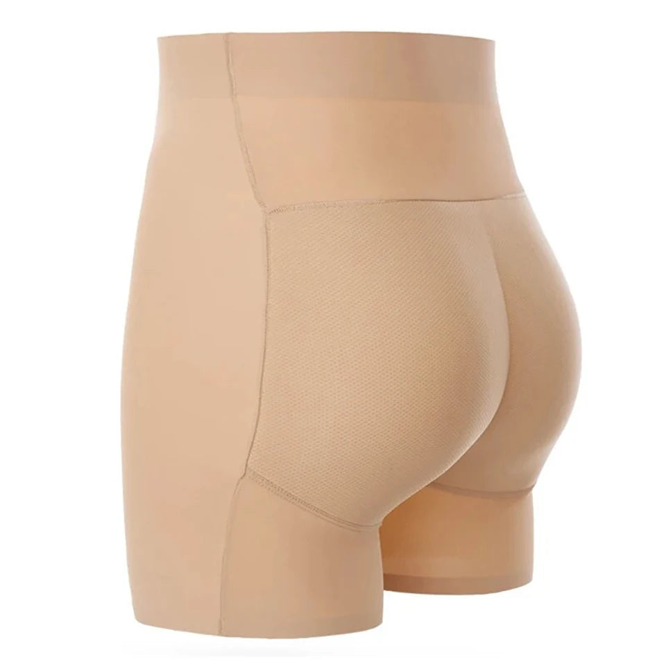 Women's Padded Butt Lifting Shapewear Tummy Control Shorts Butt Lifting Shapewear Babs No.175 Beige XL