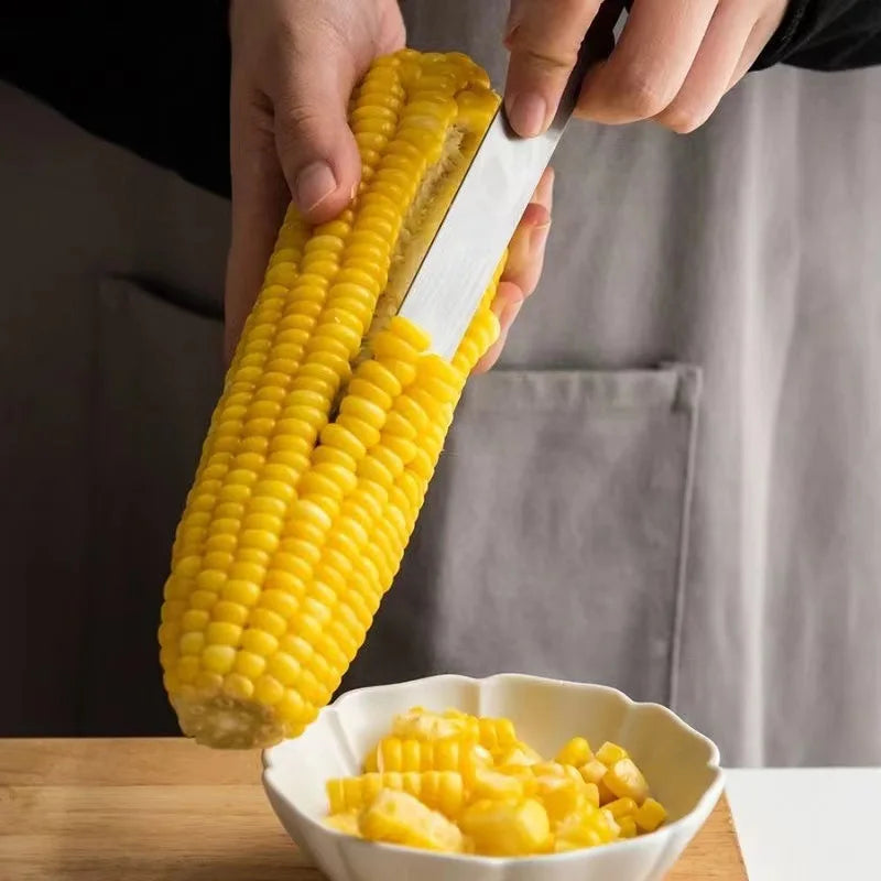 Stainless Steel Corn Kernel Remover – Fast & Easy Stripper Corn Kernel Remover Babs