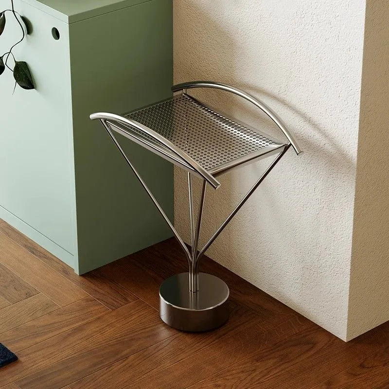 Modern Stainless Steel Coffee Table – Minimalist Living Room Side Table Coffee Side Table Babs