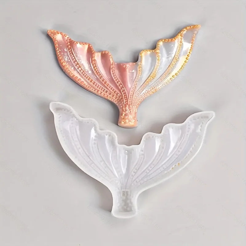 Mermaid Tail Silicone Mold – Resin, Cake & Soap Crafting Silicone Craft Mold Babs