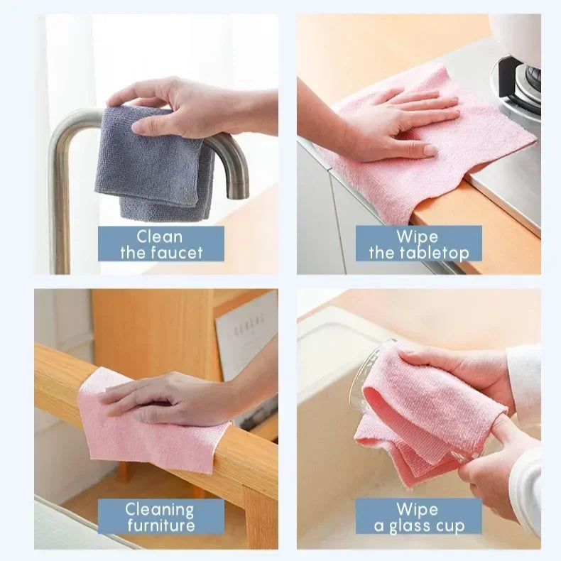 Reusable Absorbent Cleaning Towel Rolls – Kitchen, Car & Windows Reusable Cleaning Towels Babs