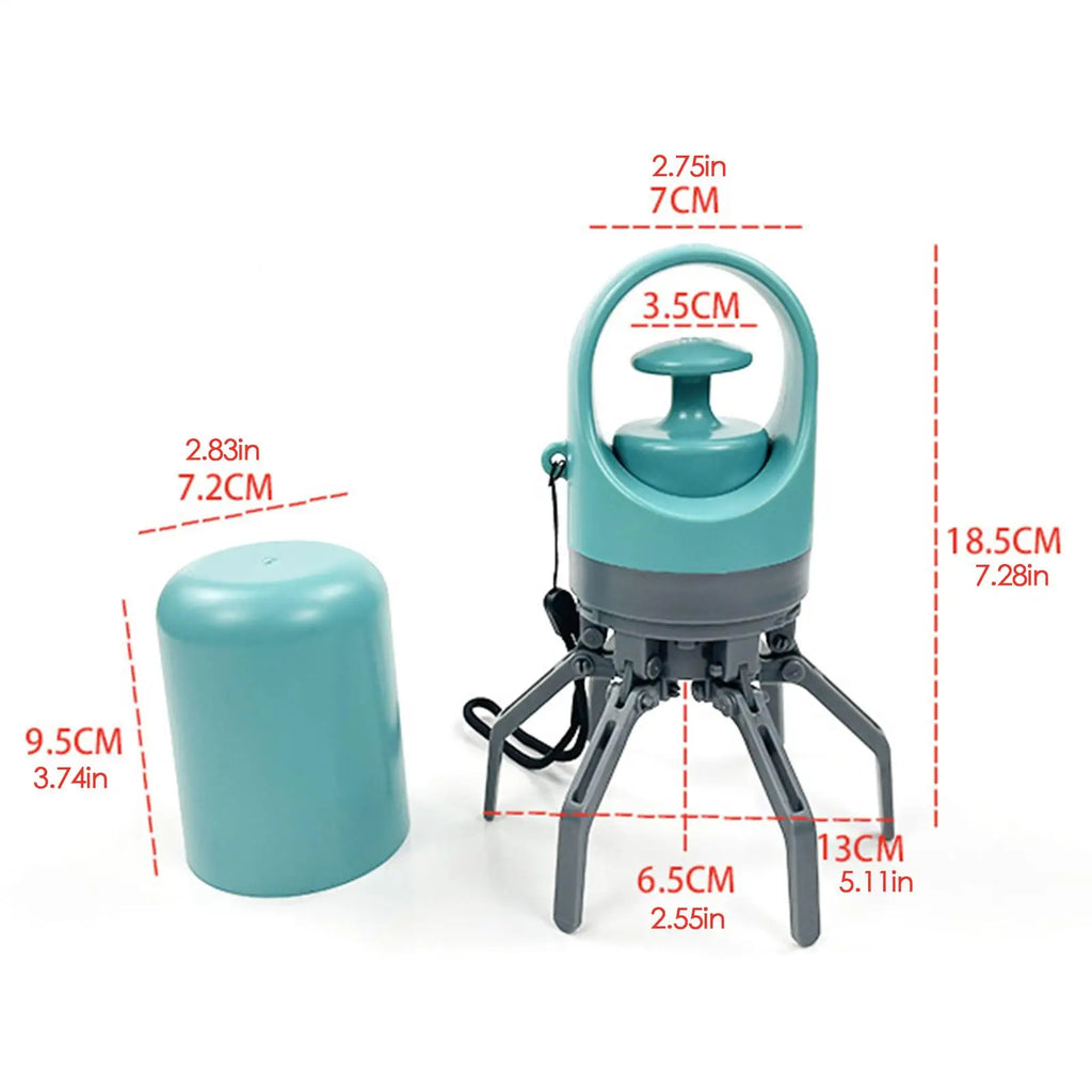 No-Touch Dog Poop Scooper with 15 Bags — Portable Pet Cleanup Dog Poop Scooper Babs