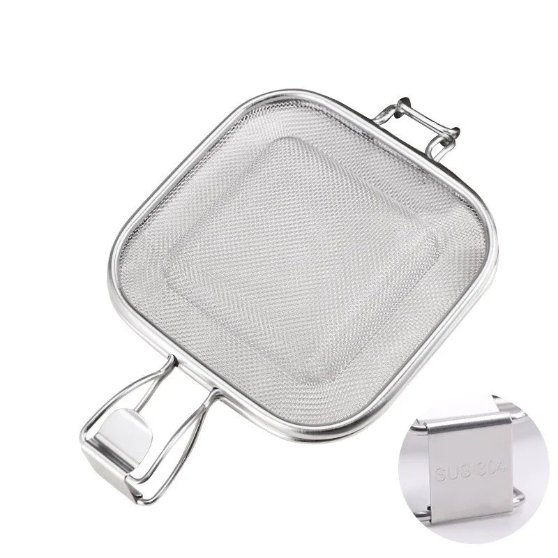 Stainless Steel Sandwich Grill Clip – Portable BBQ Bread Toaster BBQ Sandwich Grill Clip Babs 1pc