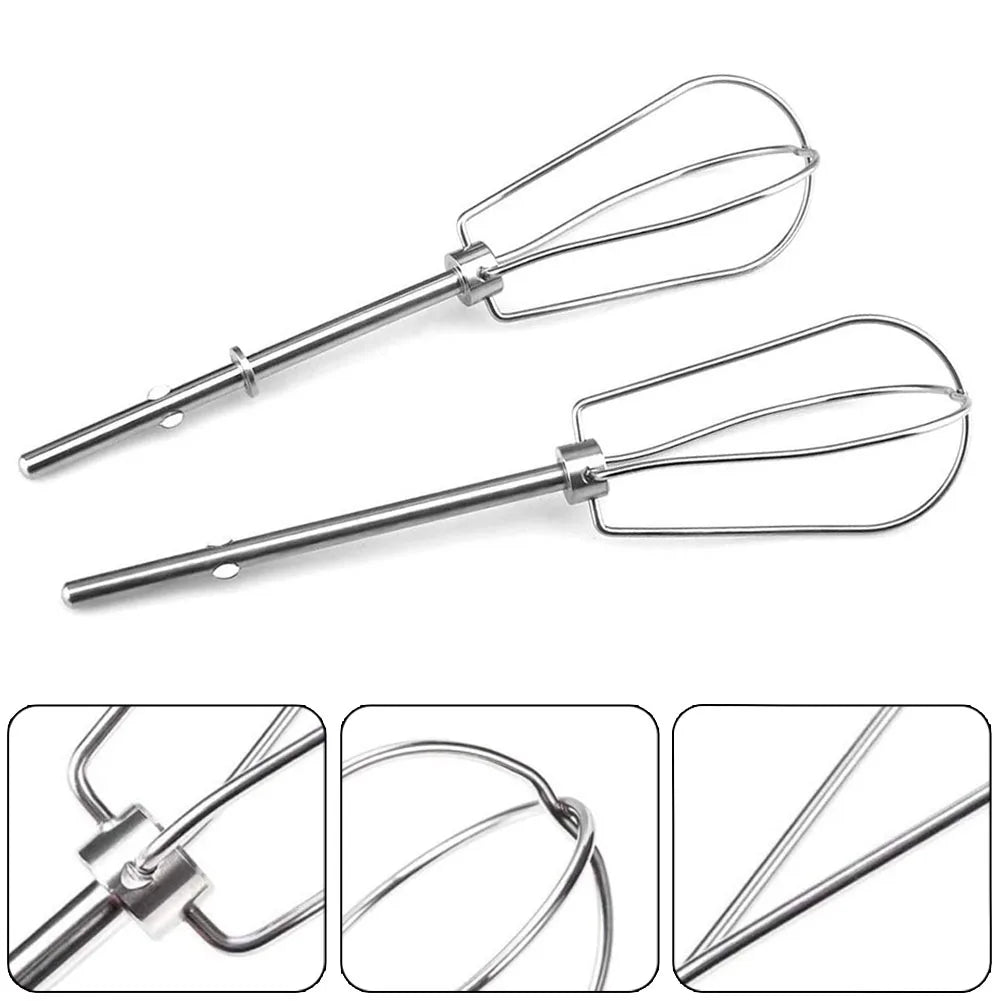 KitchenAid Hand Mixer Turbo Beaters W10490648 – 2-Pack Mixer Replacement Beaters Babs