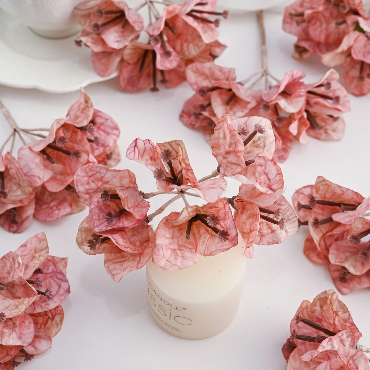 Artificial Bougainvillea Mini Bouquets – Wedding & Home Decor Artificial Flower Bouquet Babs