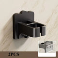 Wall Mounted Hair Dryer Holder – No-Drill Bathroom Rack Bathroom Storage Rack Babs 2PCS