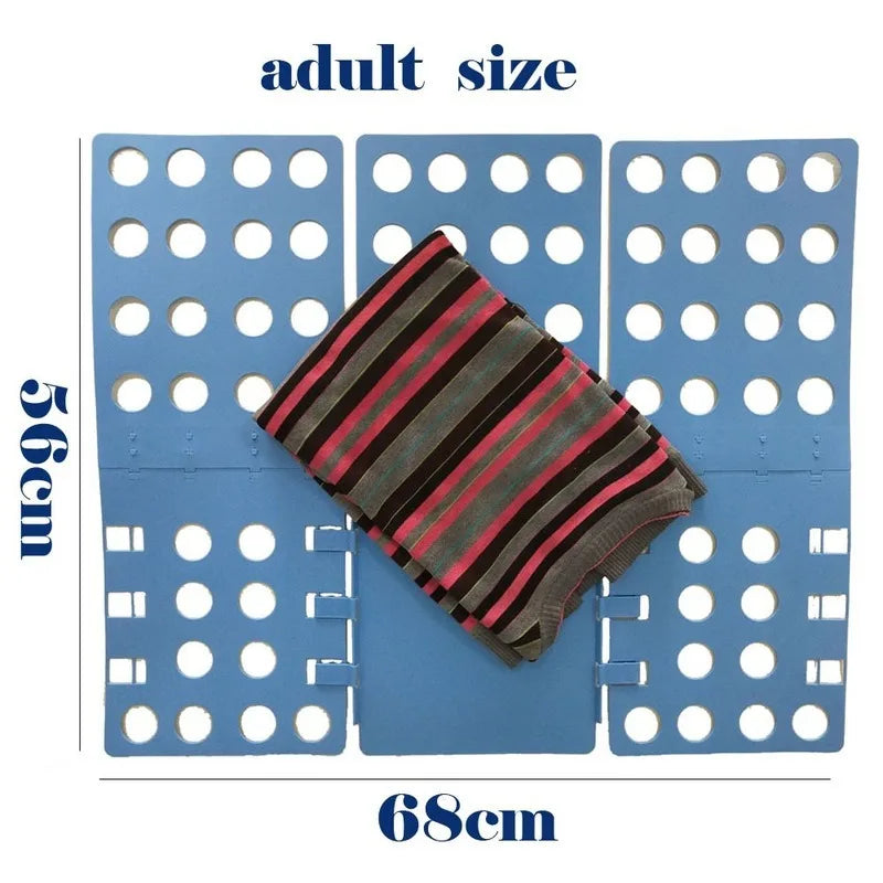 Magic Clothes Folding Board – Adult & Kids Sizes | Quick Fold Clothes Folding Board Babs Adult Random color