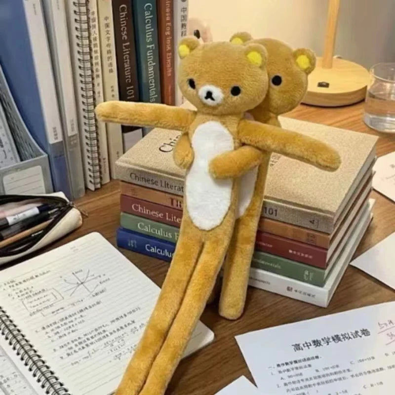 Cute Long Leg Bear Plush Keychain & Bag Charm – Soft Stuffed Doll Plush Keychain Charm Babs