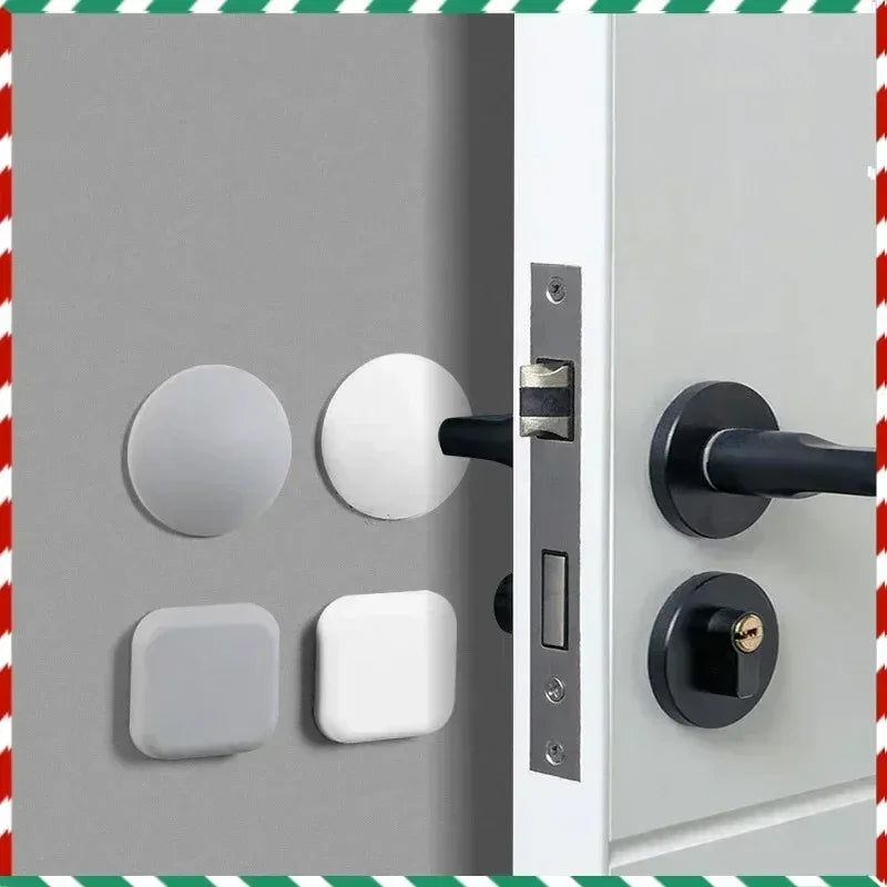 Silicone Door Handle Bumper Pads – Self-Adhesive Wall Protectors Door Bumper Pads Babs