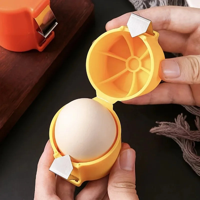 Portable Egg Cracker & Sheller – One-Press Egg Opener Tool Egg Cracker Tool Babs