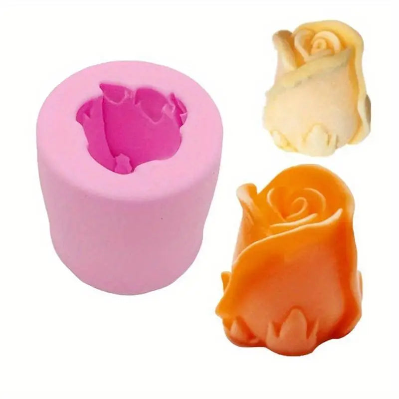 3D Rose Silicone Mold for Cake, Soap & Sugar Art Silicone Baking Mold Babs