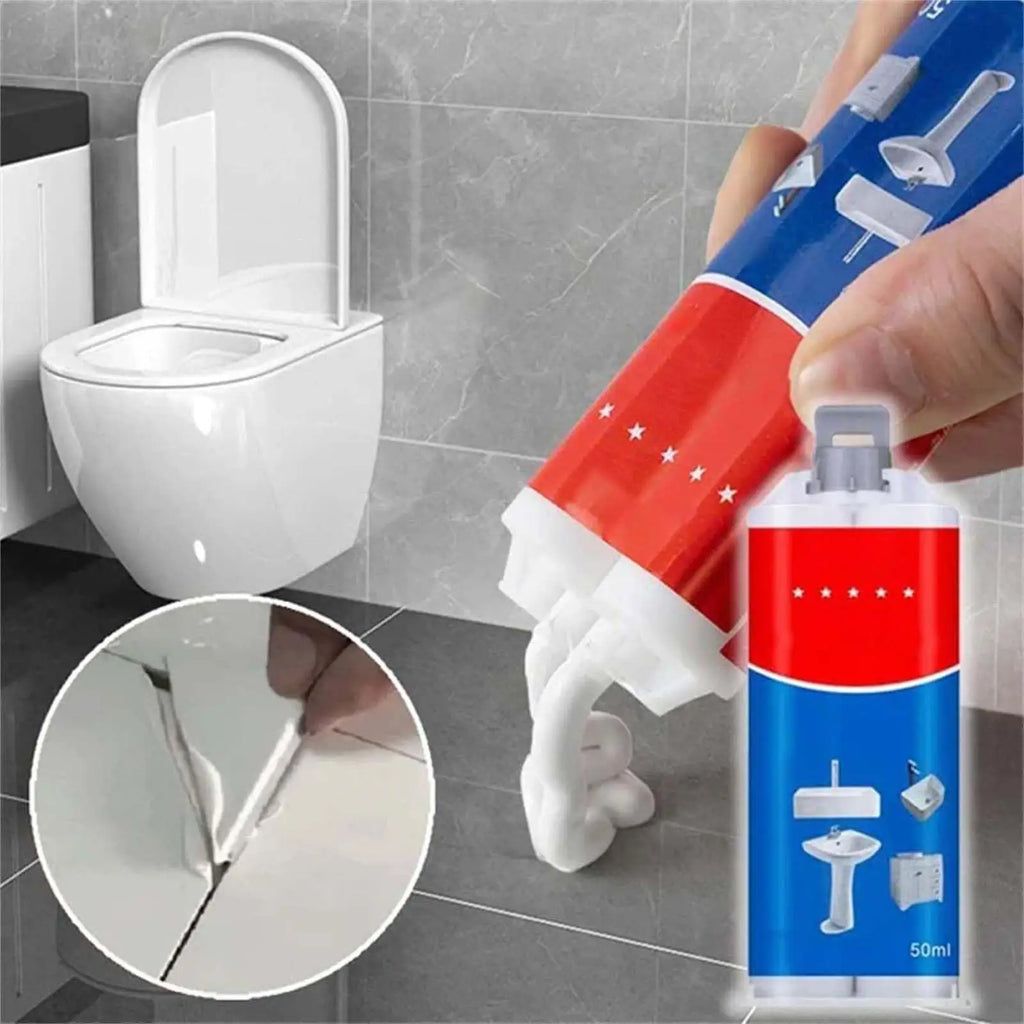 50ml Ceramic Tile & Bathtub Glaze Repair Paste | Seamless Fix Tile Repair Paste Babs