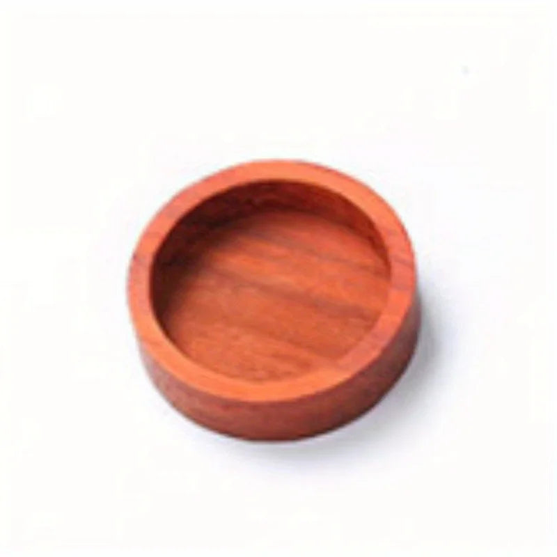3Pcs Red Rosewood DIY Crystal Resin Jewelry Pendant Frames Jewelry Pendant Frame Babs 03