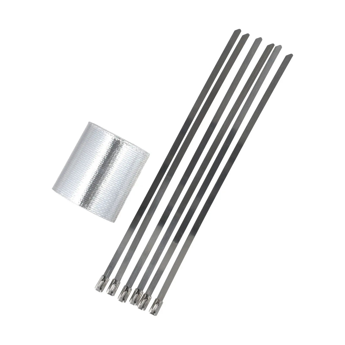 5M Aluminum Foil Heat Shield Tape – Car Exhaust Header Wrap Exhaust Heat Wrap Tape Babs