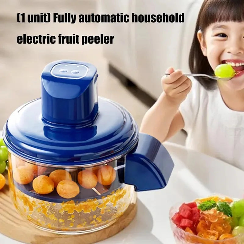 Electric Automatic Fruit & Garlic Peeler – USB Rechargeable Electric Fruit Peeler Babs
