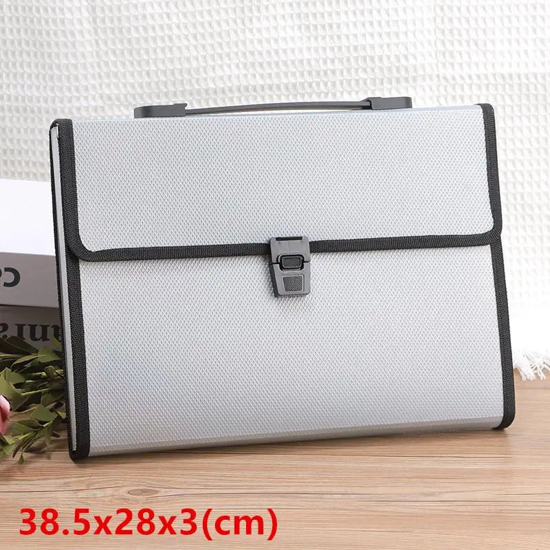 Expanding File Folder Document Organizer Bag – 13 Pockets Document Organizer Bag Babs C