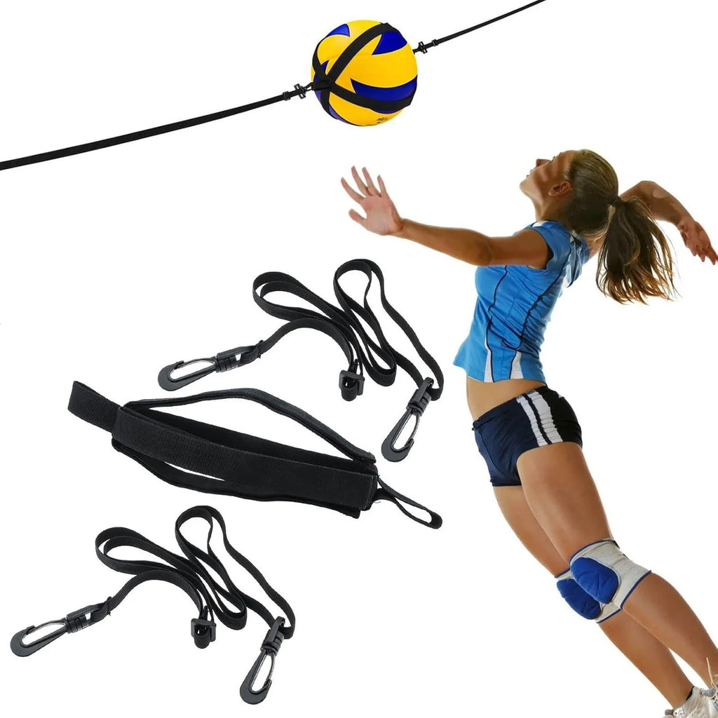 Volleyball Spike Trainer Belt – Solo Serving & Spiking Aid Volleyball Training Aid Babs