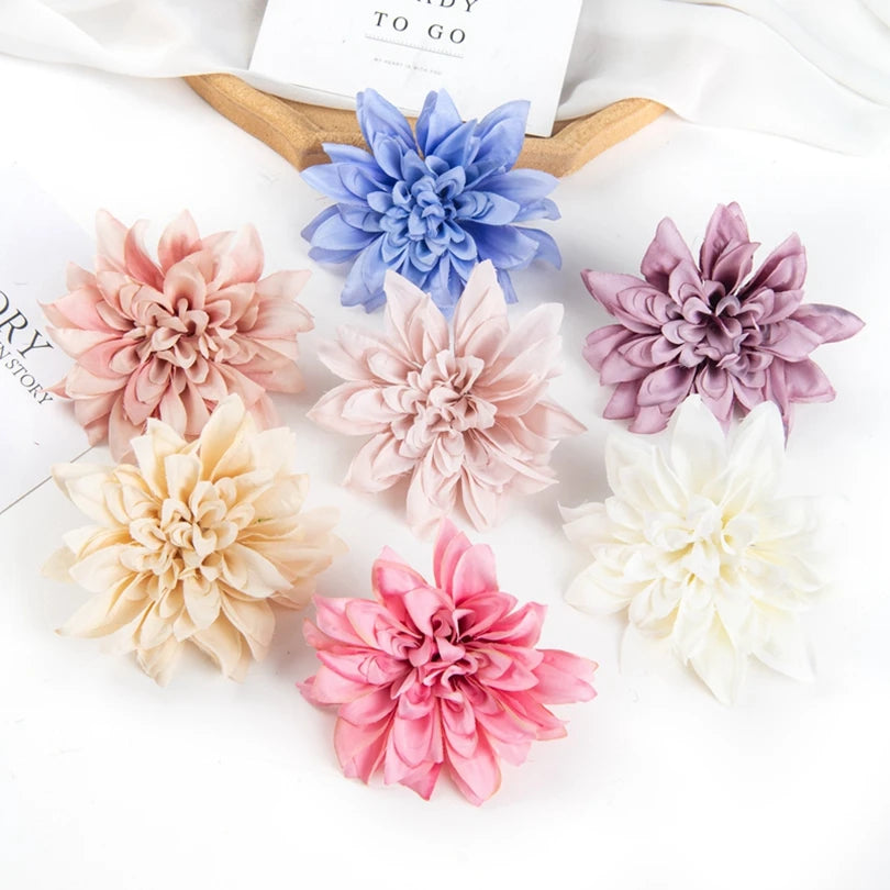 50/100pcs Silk Gerbera Artificial Flowers – Wedding & Party Decor Artificial Silk Flowers Babs