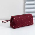 Waterproof Hair Tools Travel Bag – Dryer, Curling & Flat Iron Case Hair Tool Travel Bag Babs Red