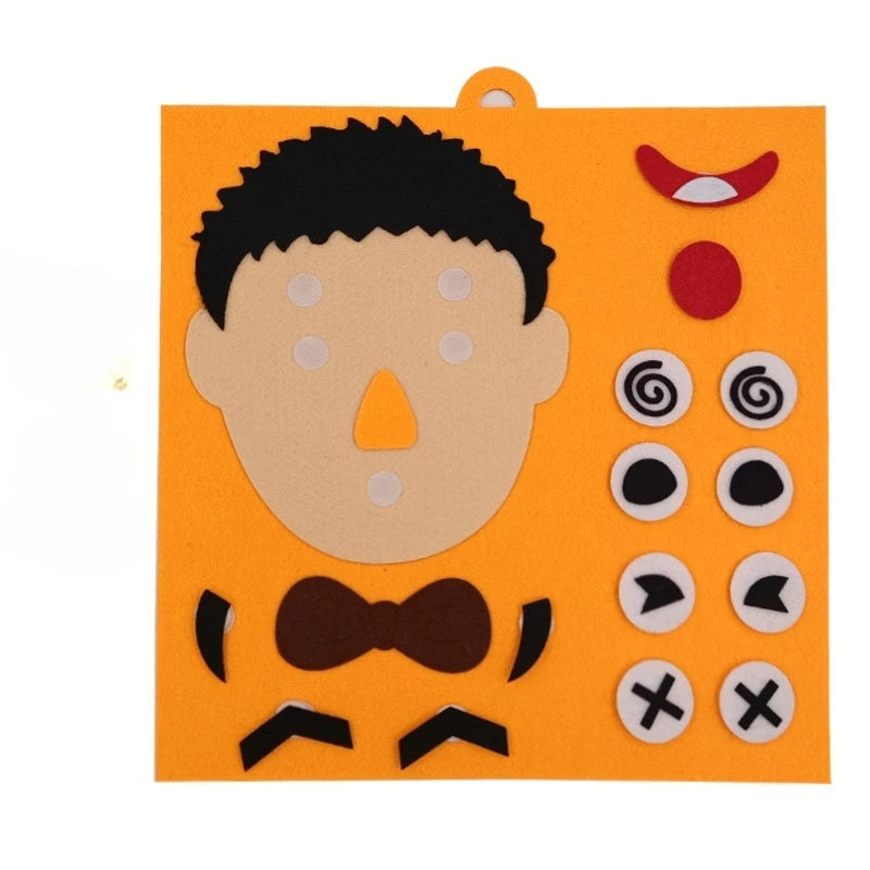 3D Sticker Puzzle Game – DIY Educational Toy for Kids Ages 3–6 Kids Sticker Puzzle Babs