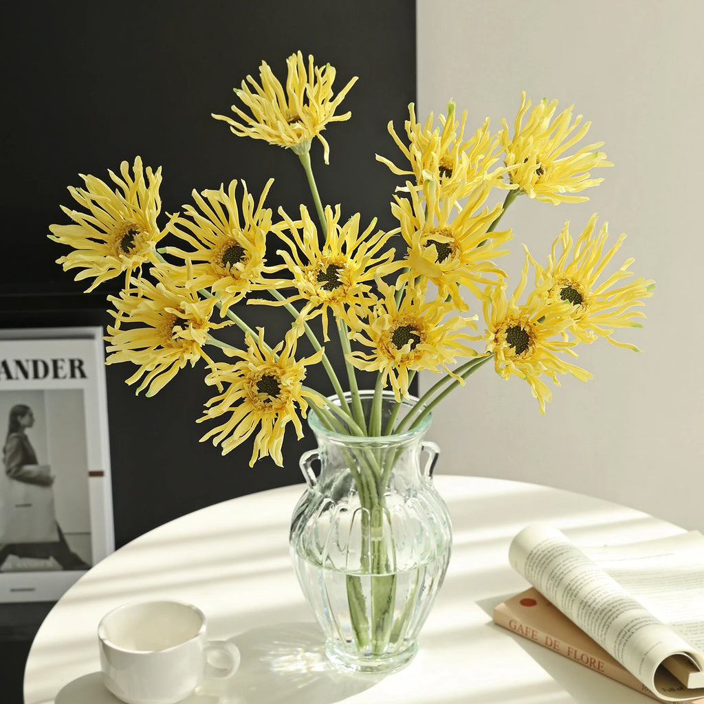 Artificial Silk Chrysanthemum Flowers – Wedding & Home Décor Artificial Flower Bouquet Babs