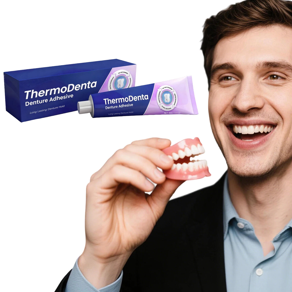 Thermoplastic Denture Adhesive Cushion & Silicone Reline Kit Denture Adhesive Kit Babs