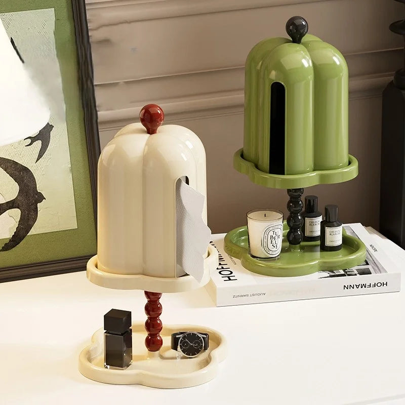 French Retro Luxury Tissue Box – Decorative Plastic Holder Decorative Tissue Holder Babs