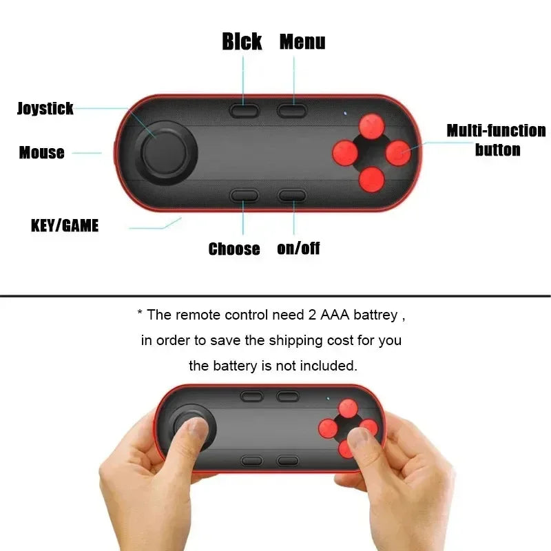Mocute 051 Bluetooth Controller – Selfie, Gamepad & Mouse Bluetooth Game Controller Babs