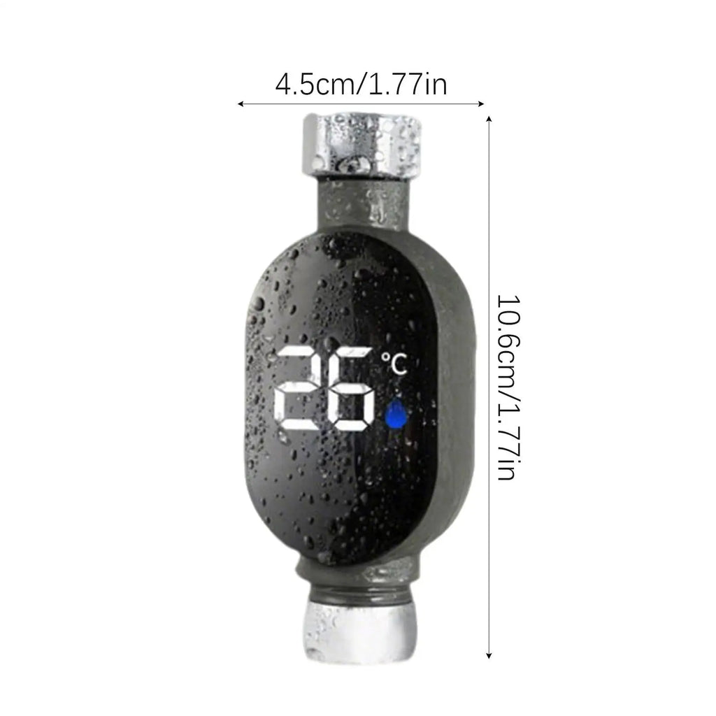 LED Digital Shower Thermometer – Accurate Water Temp Gauge Shower Thermometer Babs