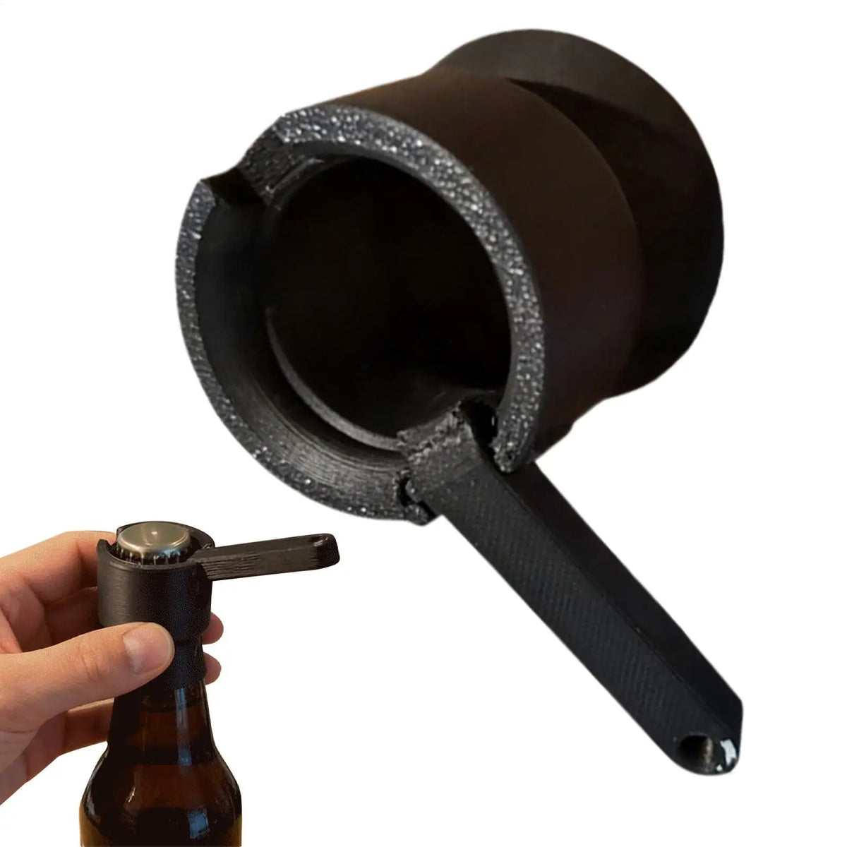 Multifunctional Lever Beer Bottle Opener – Matte Black Bottle Opener Babs