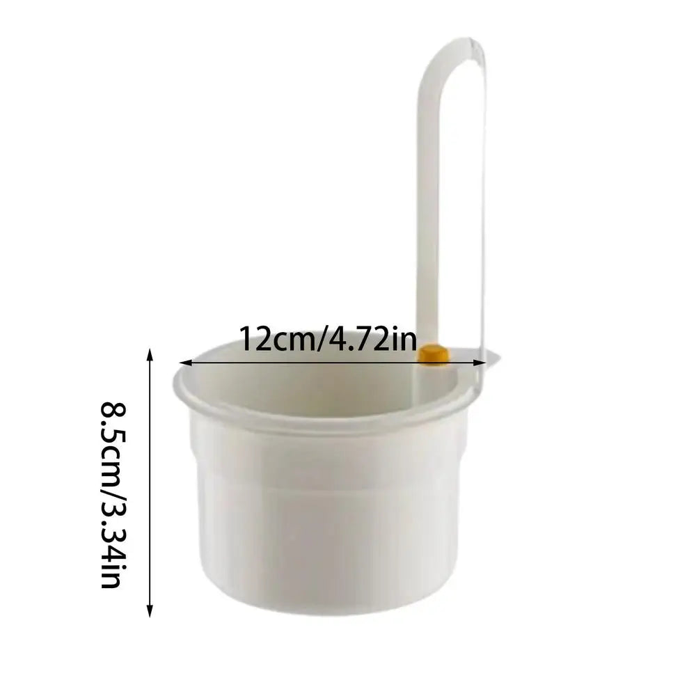 Kitchen Sink Hanging Strainer Basket – Detachable Drain Filter Kitchen Sink Strainer Babs White