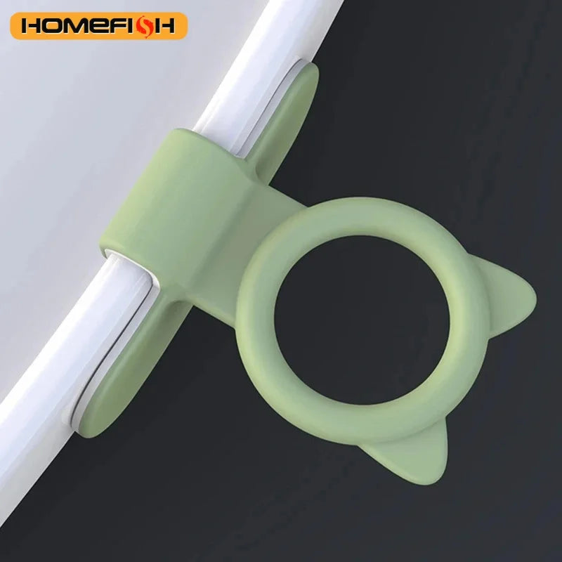 Silicone Self-Adhesive Handle – Toilet Seat, Cabinet & Drawer Adhesive Cabinet Handle Babs