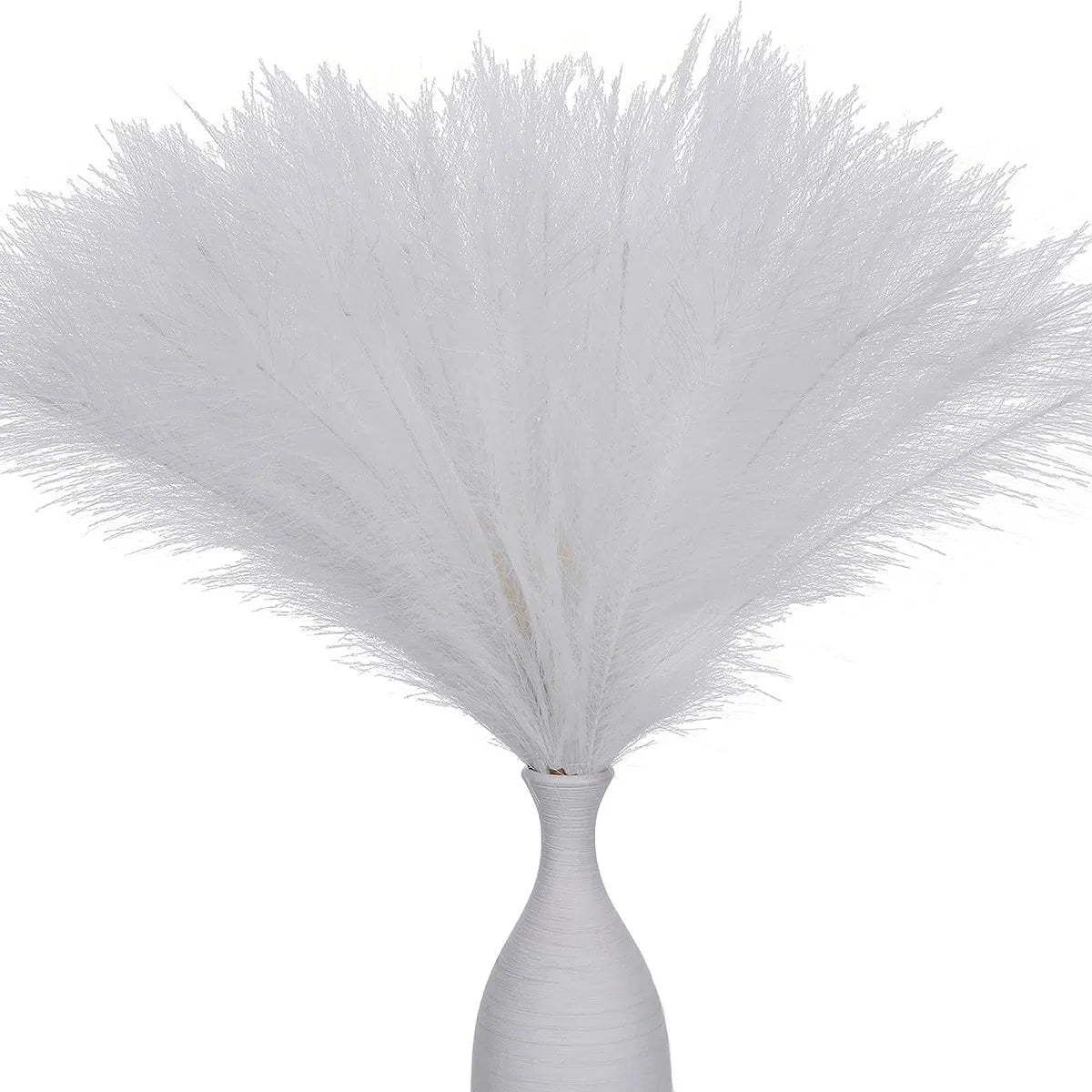 Artificial Pampas Grass Stems, 12 Pcs – Silk Boho Home Decor Artificial Grass Stems Babs