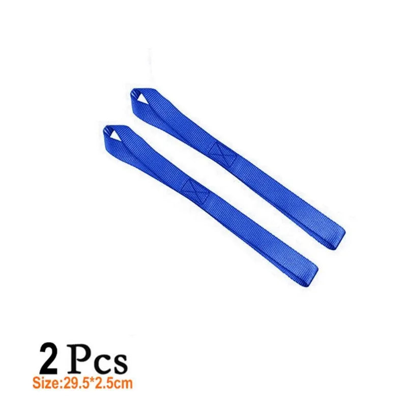 Soft Loop Tie Down Straps – ATV, Motorcycle & Dirt Bike Tie Down Straps Babs Blue-2Pcs