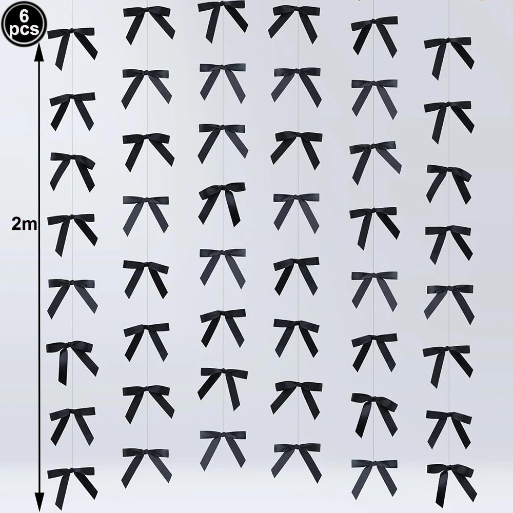 32" Black Bow Number Balloon Kit – Party & Wedding Décor