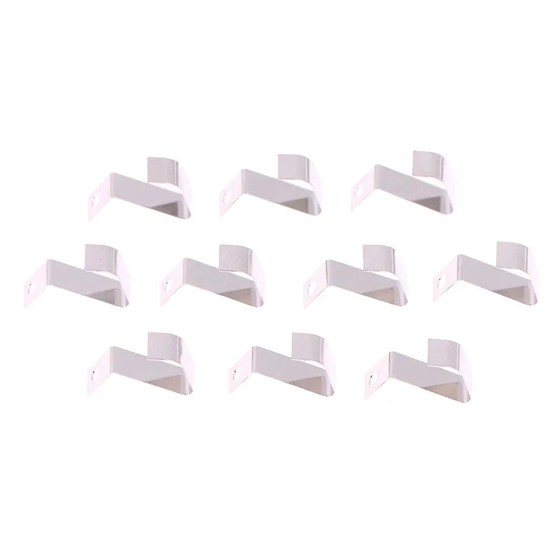 10-Pack Battery Leaf Spring Contacts AA CR2 CR123A 9V SMT Battery Spring Contacts Babs