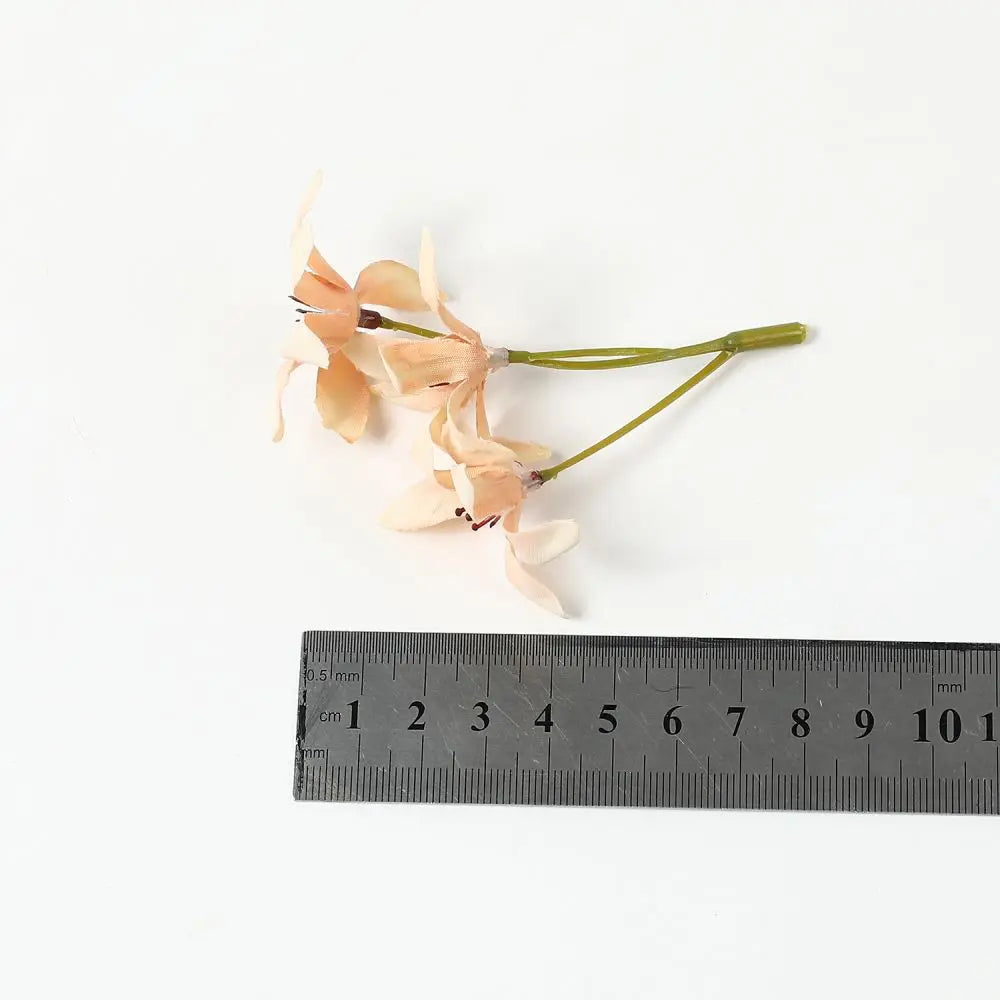 Silk Artificial Orchid Flower Heads | 10 or 20 Pack | Home & Wedding Artificial Silk Flowers Babs