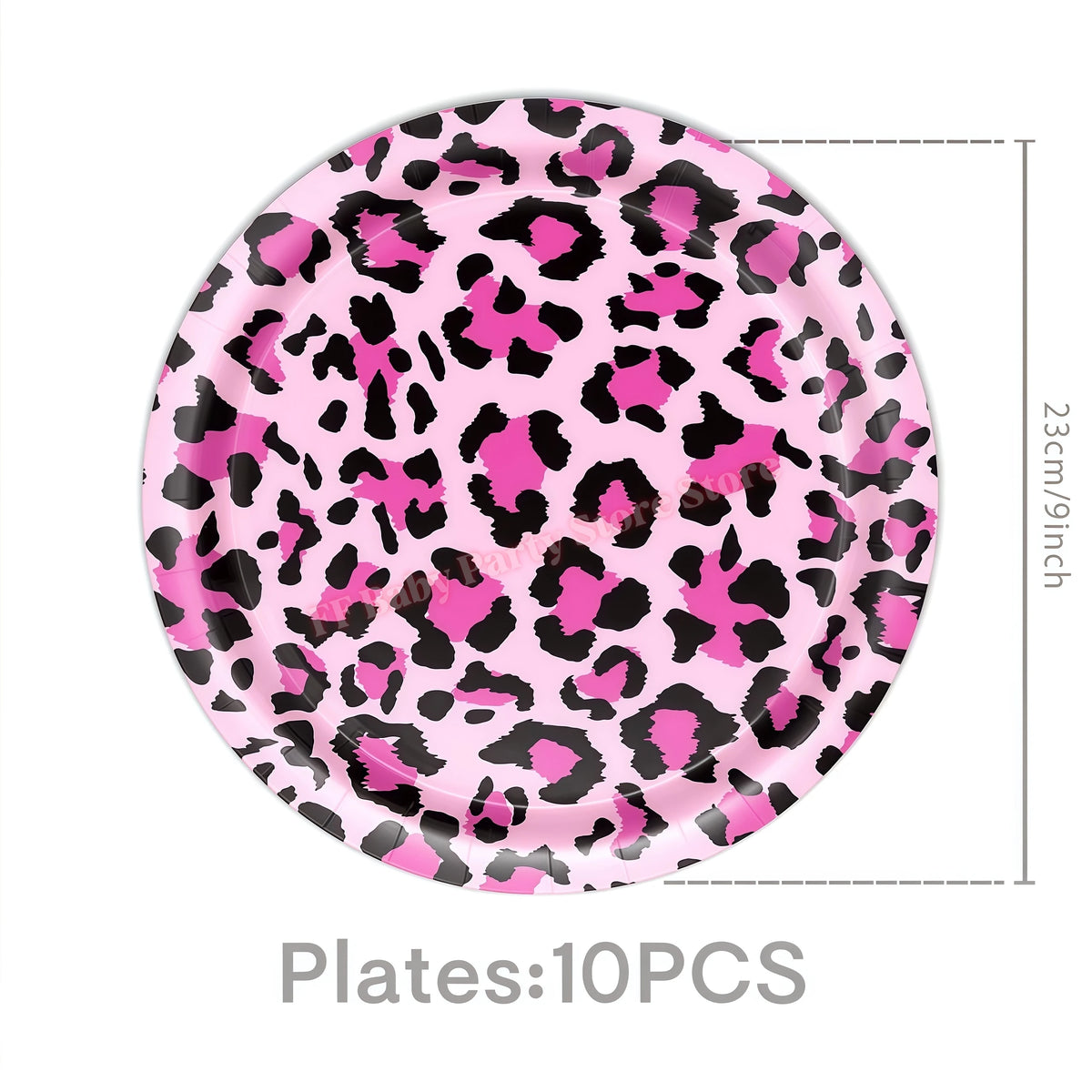 Leopard Print Birthday Party Supplies – Plates, Cups & Decor