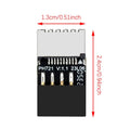 USB 2.0 9-Pin to Type-E Adapter for PC Front Panel USB-C Motherboard USB Adapter Babs 1pcs