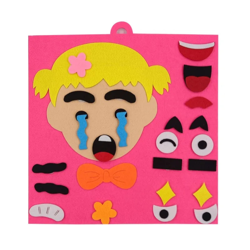 3D Sticker Puzzle DIY Cartoon Educational Toy for Kids Ages 3–6 Kids Sticker Puzzle Babs 1 (6)
