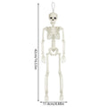 40cm Posable Halloween Skeleton Skull Horror Prop & Party Decor Halloween Skeleton Prop Babs A