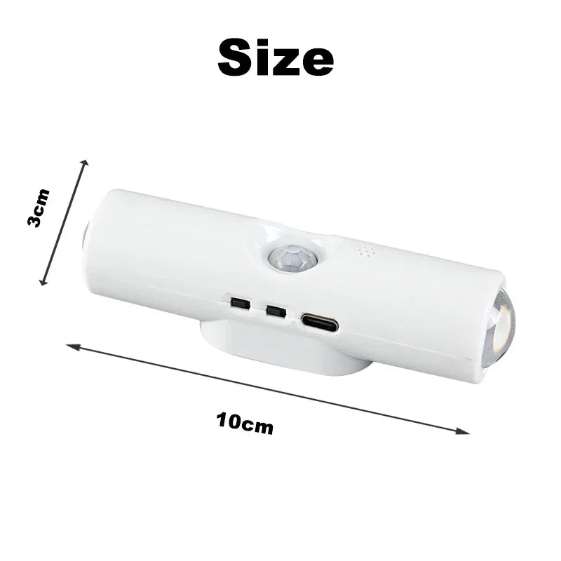Magnetic RGB Night Light | Motion Sensor Rechargeable Wall Lamp RGB Night Light Babs