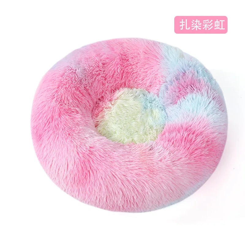 Long Plush Warm Pet Bed for Dogs & Cats – Soft Winter Mat Plush Pet Bed Babs Wood 60cm