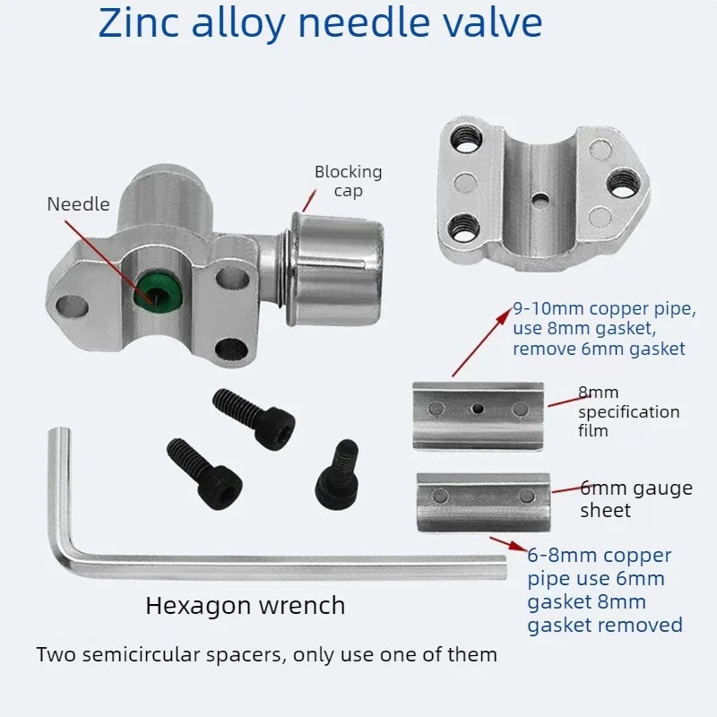 BPV-31 Zinc Alloy Piercing Valve – AC & Refrigerator Repair Piercing Valve Kit Babs Default Title