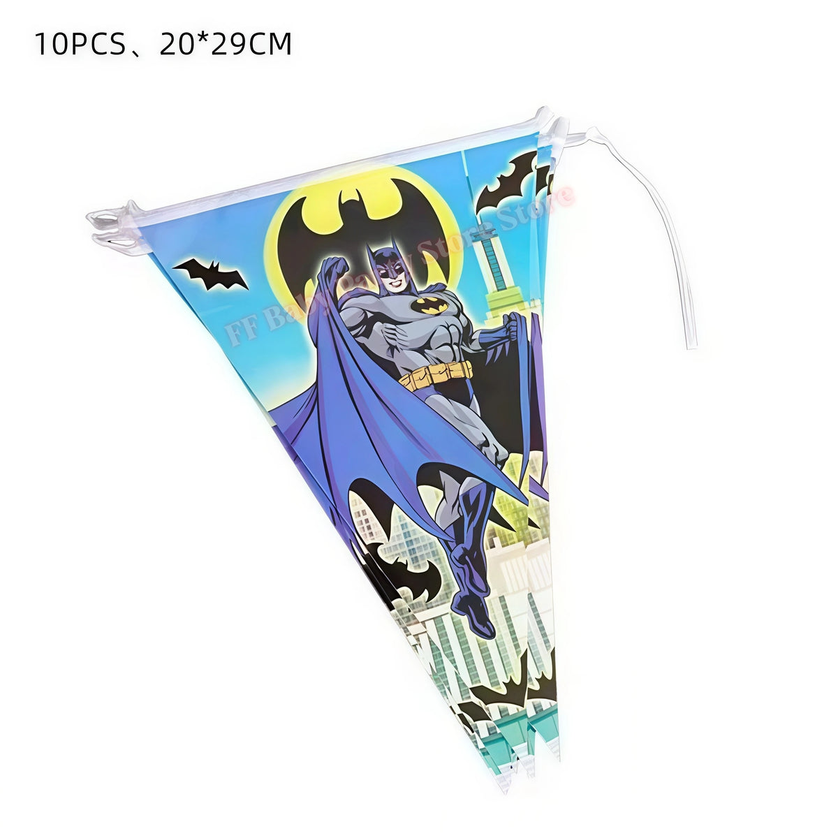 Bat Superhero Birthday Party Kit – Tableware, Balloons & Decor