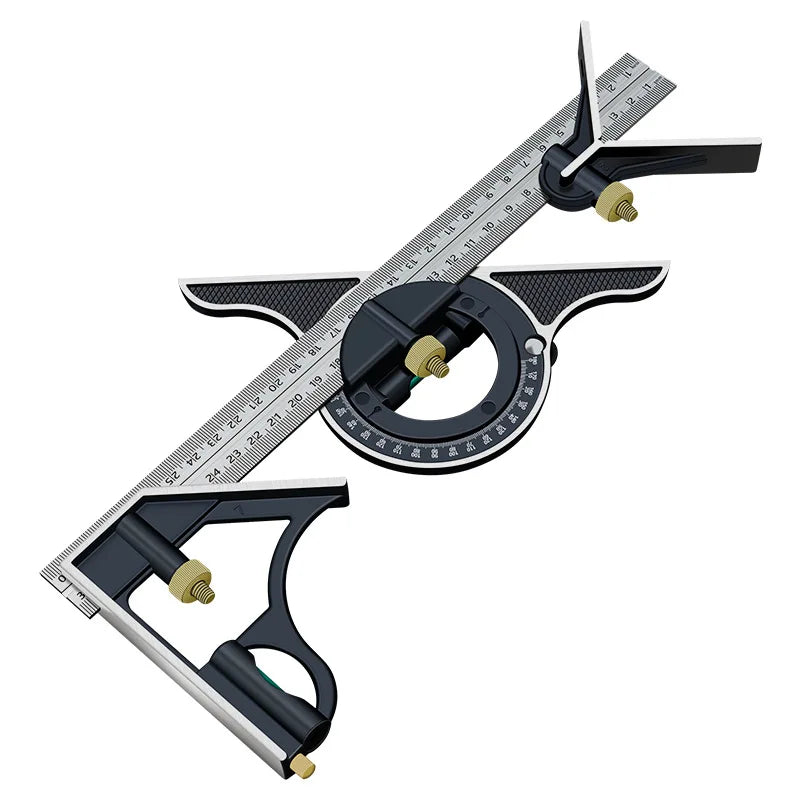 Combination Square Set – Spirit Level, Protractor & Ruler 300mm Combination Square Set Babs Type A
