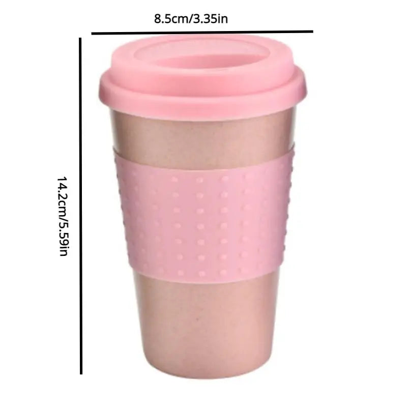 Wheat Straw Eco-Friendly Reusable Travel Mug | Creative Cup Reusable Travel Mug Babs