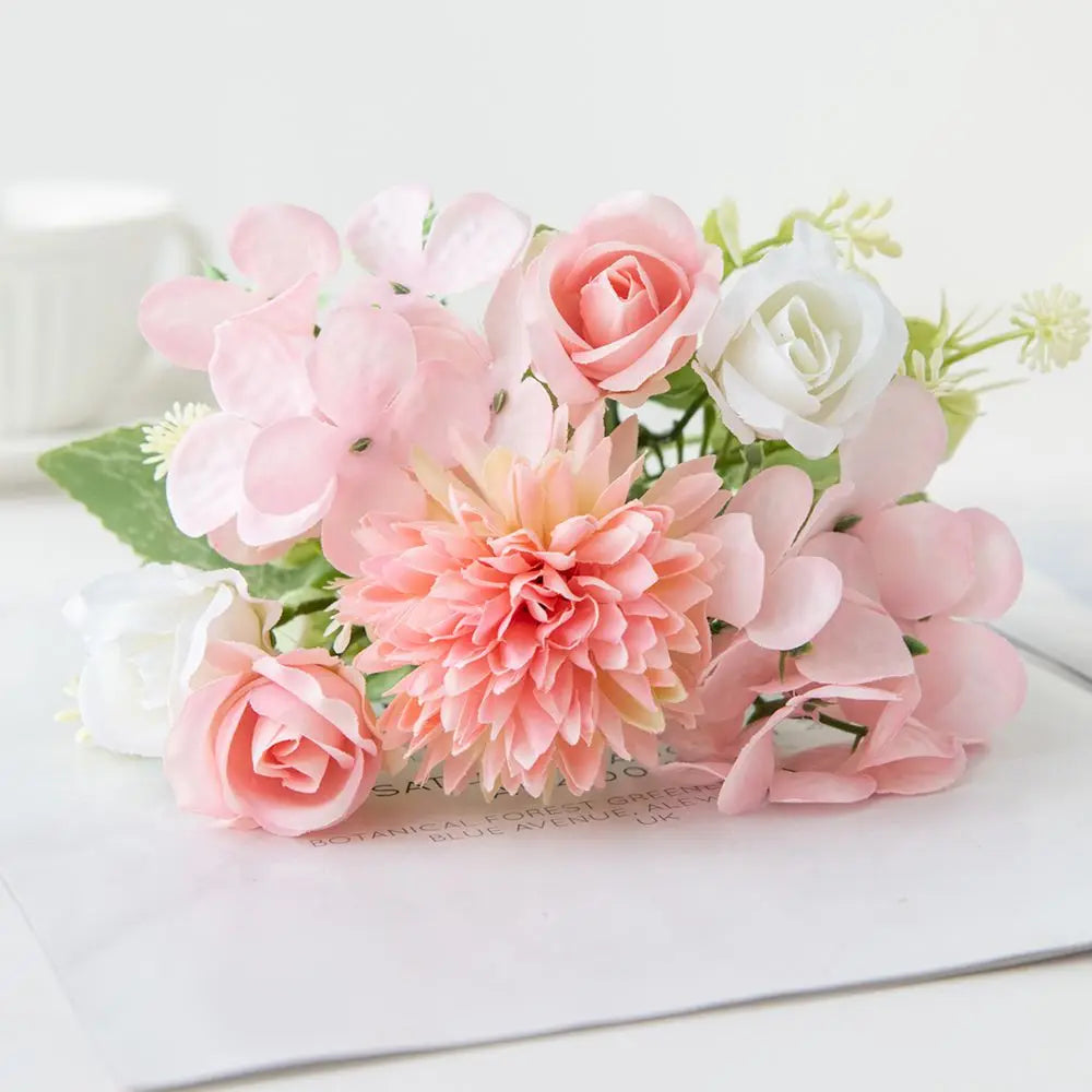 Artificial Silk Rose Flowers – Wedding & Home Décor Bouquet Artificial Silk Flowers Babs Color 5 1 pc