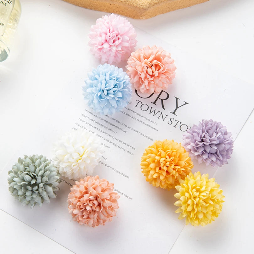 Silk Hydrangea Ball Artificial Flowers – Wedding & Home Décor Artificial Silk Flowers Babs